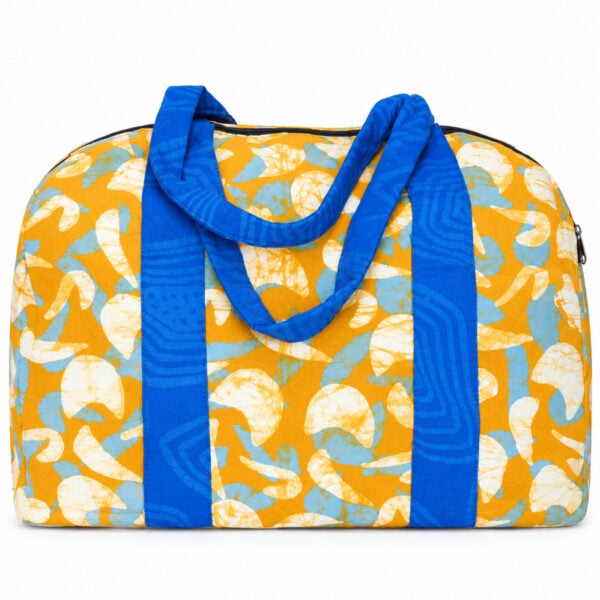 Global Mamas travel bag yellow and blue Weekend bag - yellow and blue