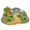 New small playmat with hut Play mat with cabin