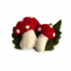 Toadstool brooch