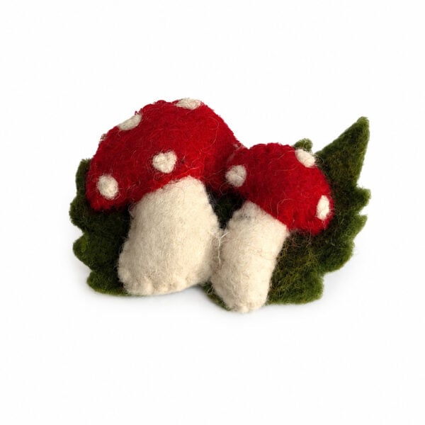 Toadstool brooch
